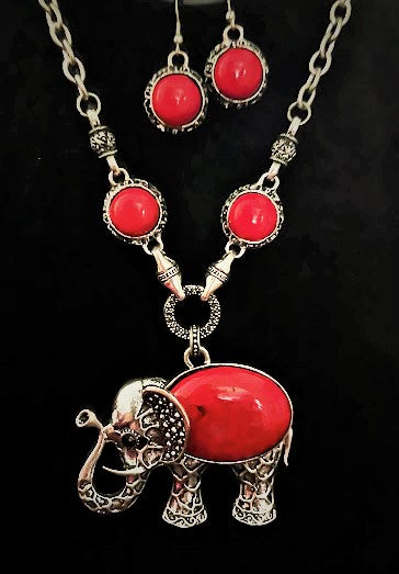 Red Elephant Set