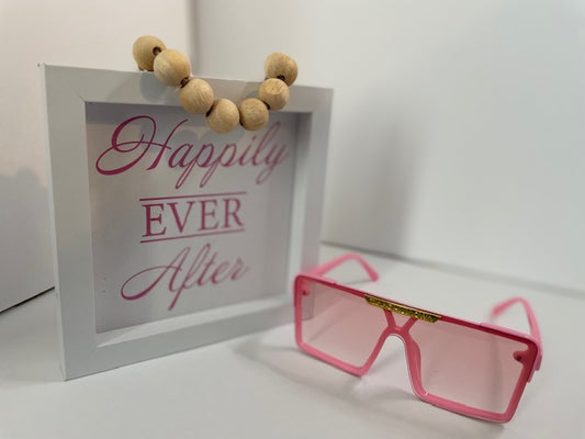 Fashion Geometric Square Kid Sunglasses