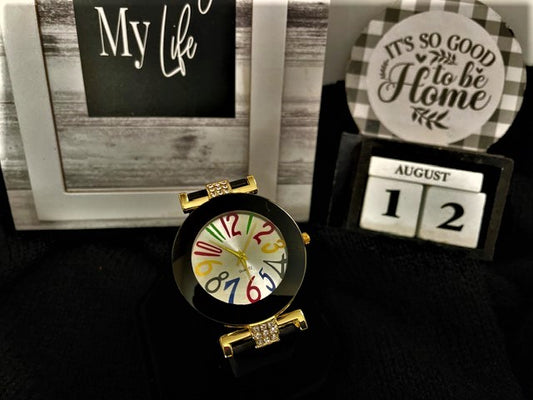 Leisure Ordinary glass mirror alloy watch