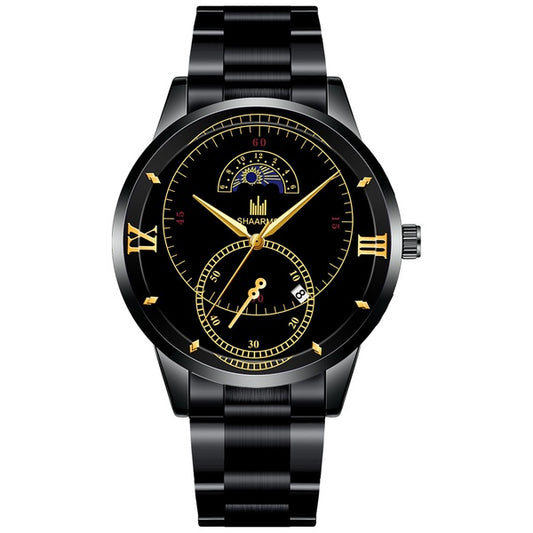 Steel Belt Gold Needle