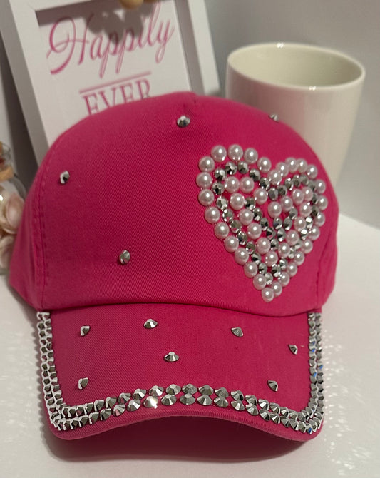 Rhinestone and Pearl Caps