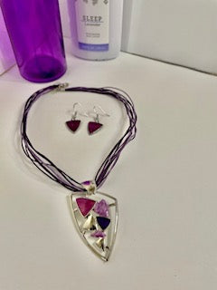 Women's Rio Inspired Design Necklace Set